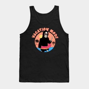 Vacation Mode Grim Reaper Tank Top